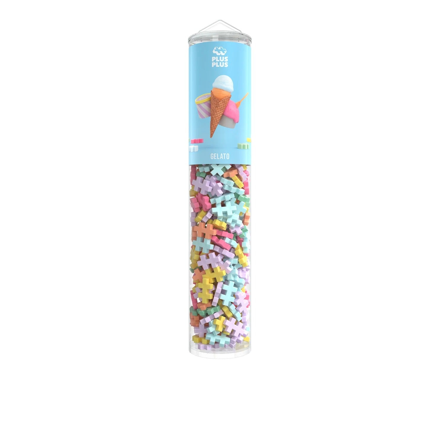 PLUS PLUS - Kreativ Bausteine Puzzle Eiscreme 240 Teile