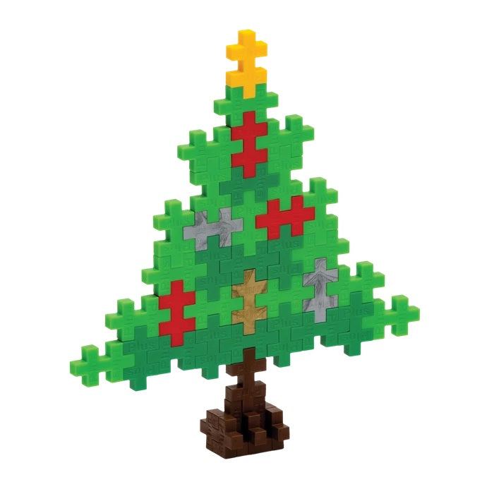 PLUS PLUS - Kreativ Bausteine Puzzle Weihnachtsbaum 40 Teile