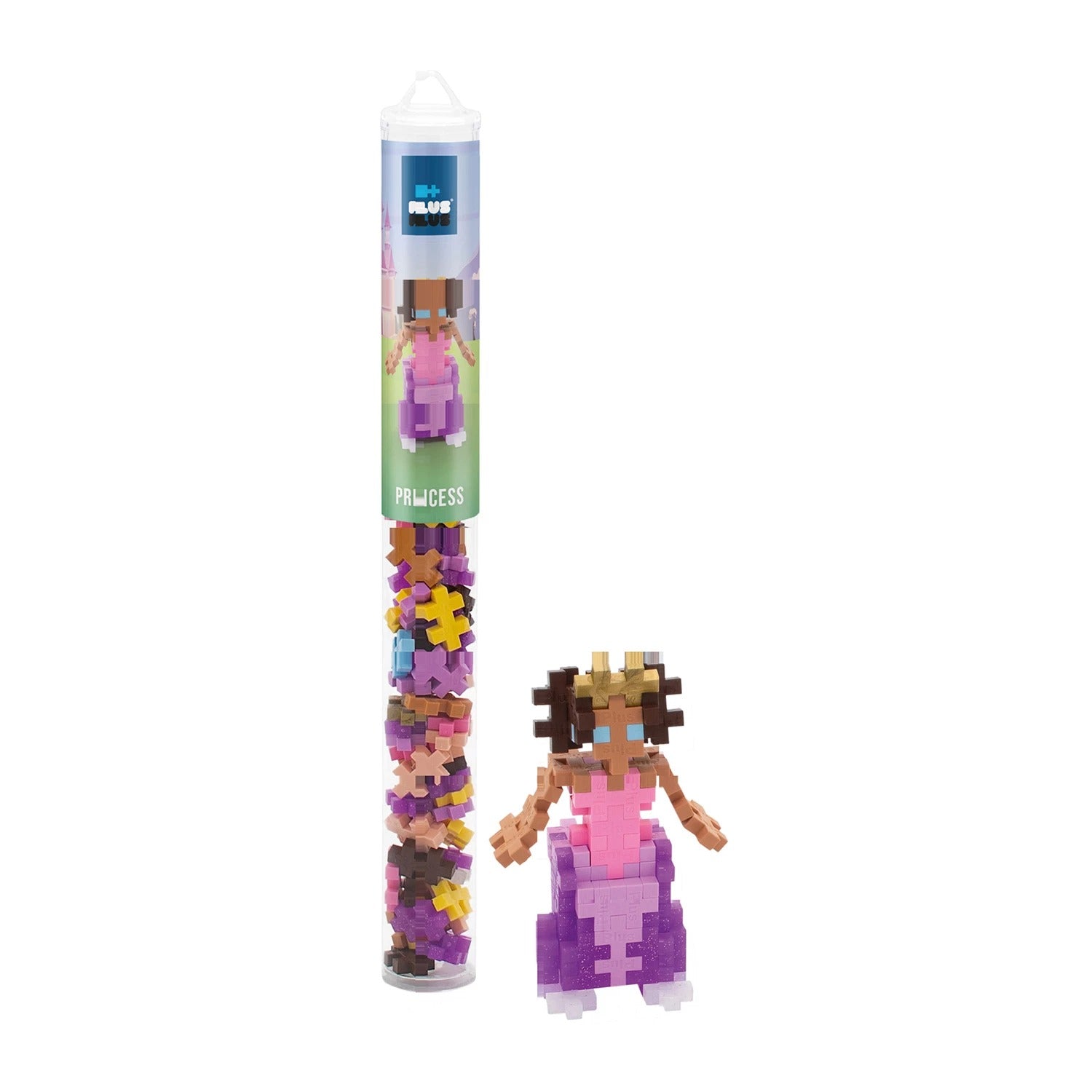 PLUS PLUS - Mini-Bausteine 100 Stück Prinzessin