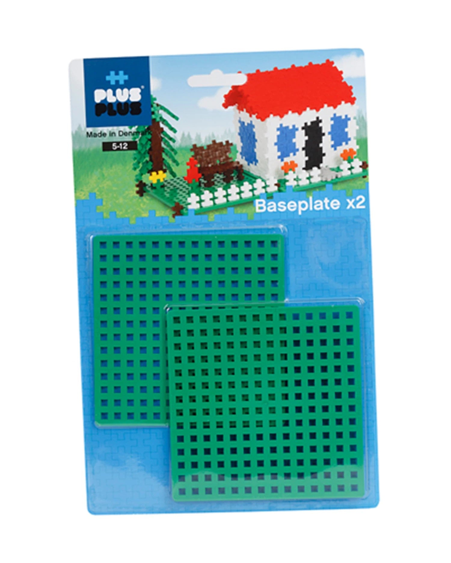 PLUS PLUS - Steckplatten grün 2 Stk.