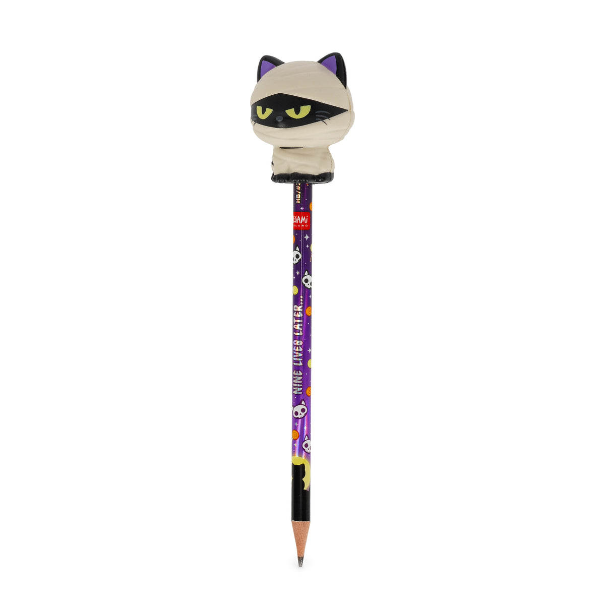 Legami - HALLOWEEN Bleistift mit Squishy Kitty Mummy