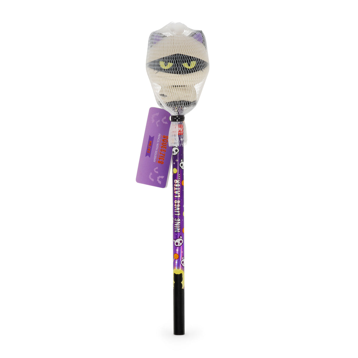 Legami - HALLOWEEN Bleistift mit Squishy Kitty Mummy