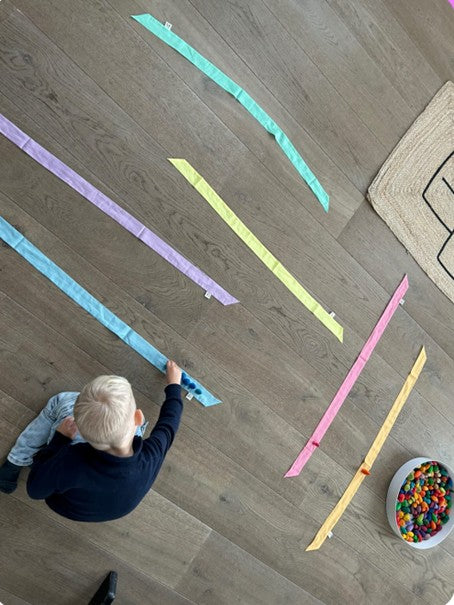 Pit & PLAY - Spielbänder Pastell 6 Stk.