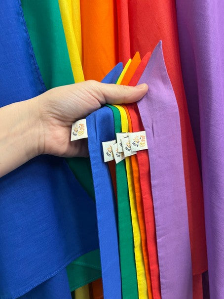 Pit & PLAY - Spielbänder Regenbogenfarben 6 Stk.