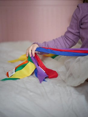 Pit & PLAY - Spielbänder Regenbogenfarben 6 Stk.