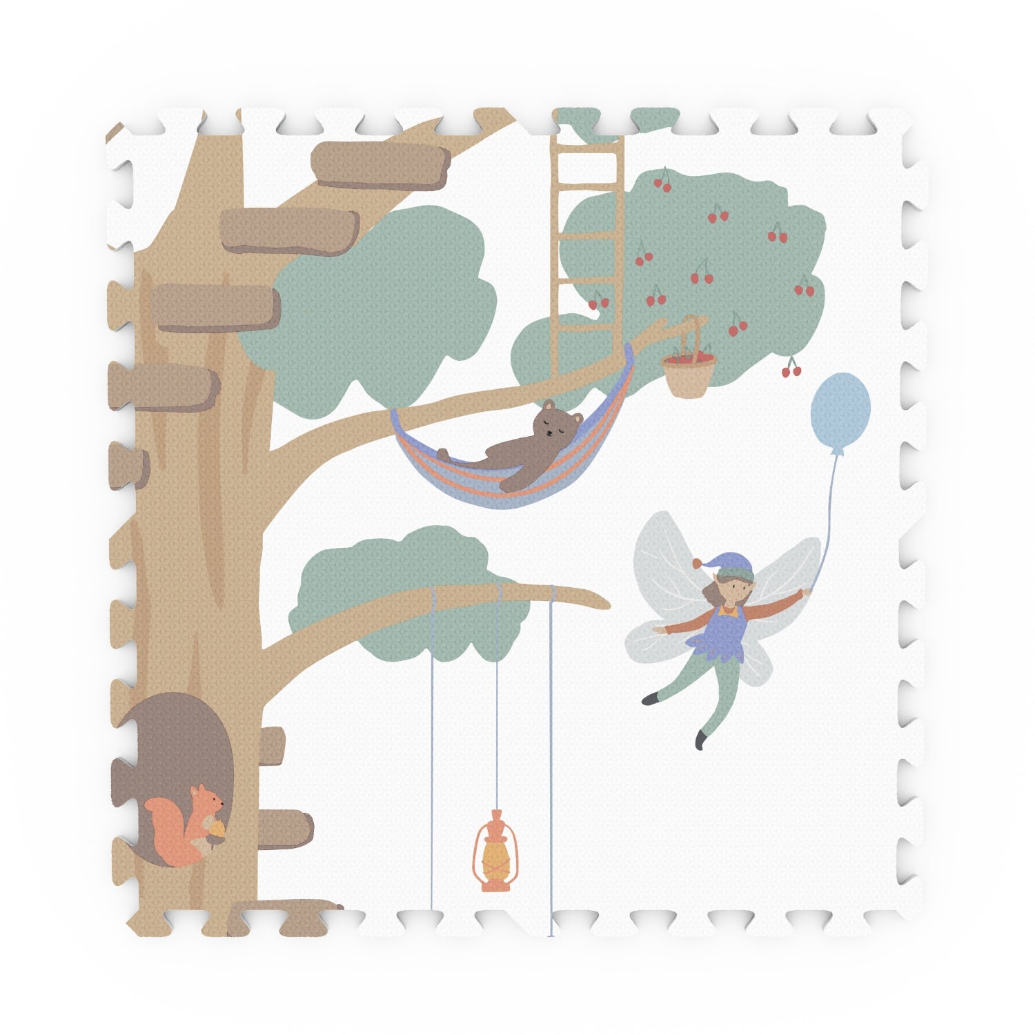 Play&Go - Puzzle-Spielmatte EEVAA 3in1 Treehouse