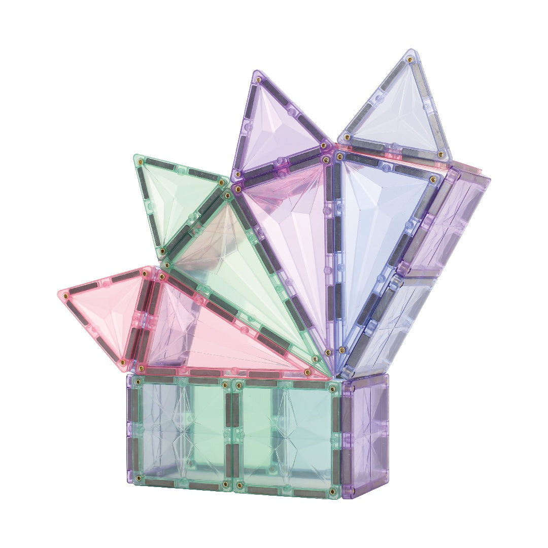 CleverClixx - Magnetbausteine Geo Pack Pastel