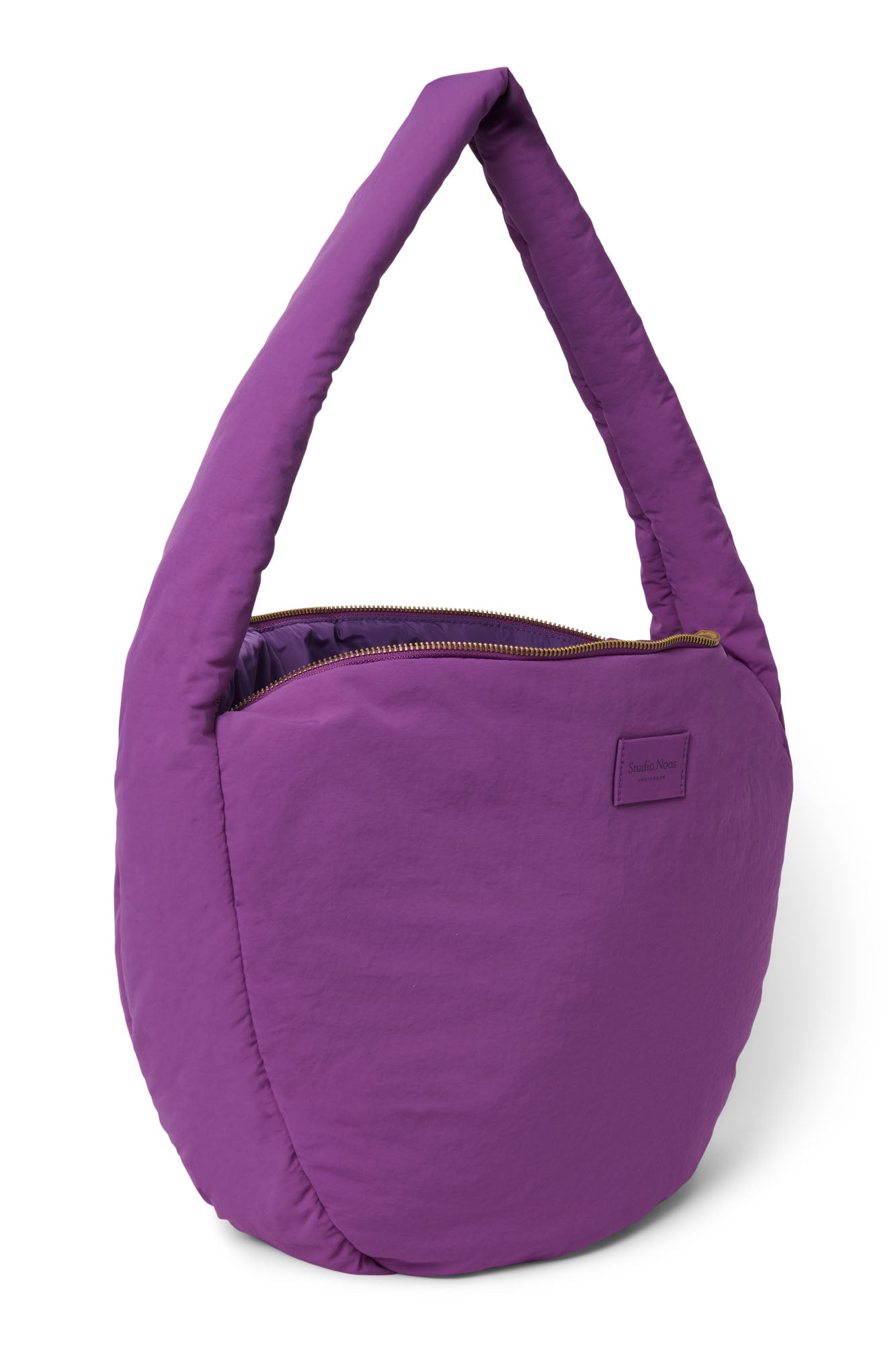 Studio Noos - Cross Body Tasche Textured Puffy Purple