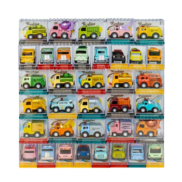 Rookies - Spielzeugauto: Pull Back Mini Flitzer