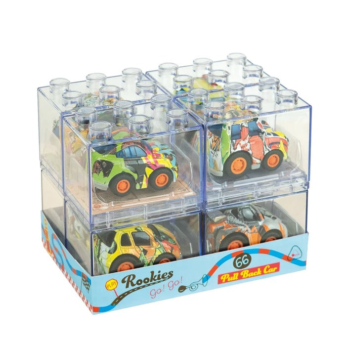 Rookies - Spielzeugauto: Pull Back PKWs Grafitti