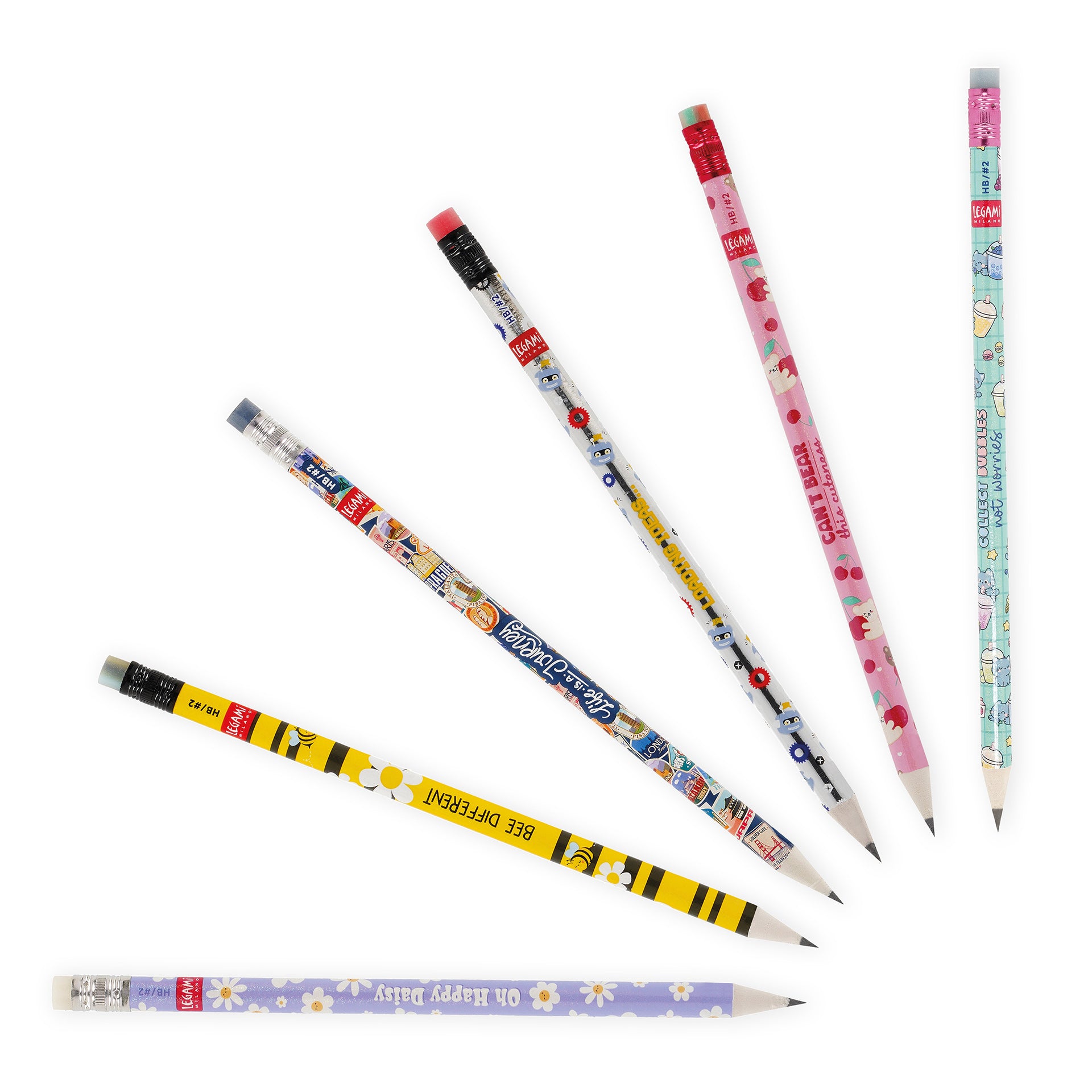 Legami - Bleistift aus Recyclingpapier Travel