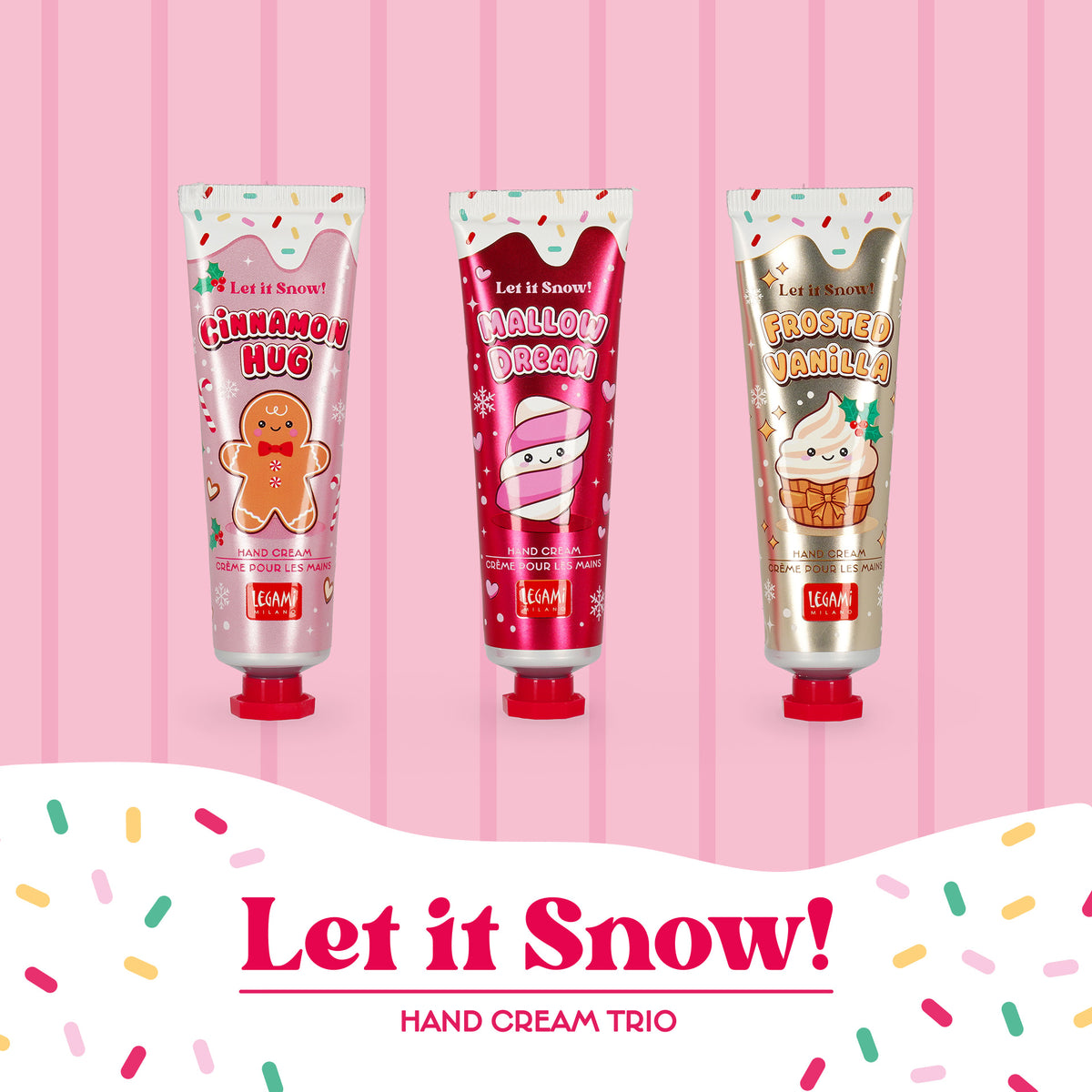 Legami - Handcremes-Set: Let It Snow!