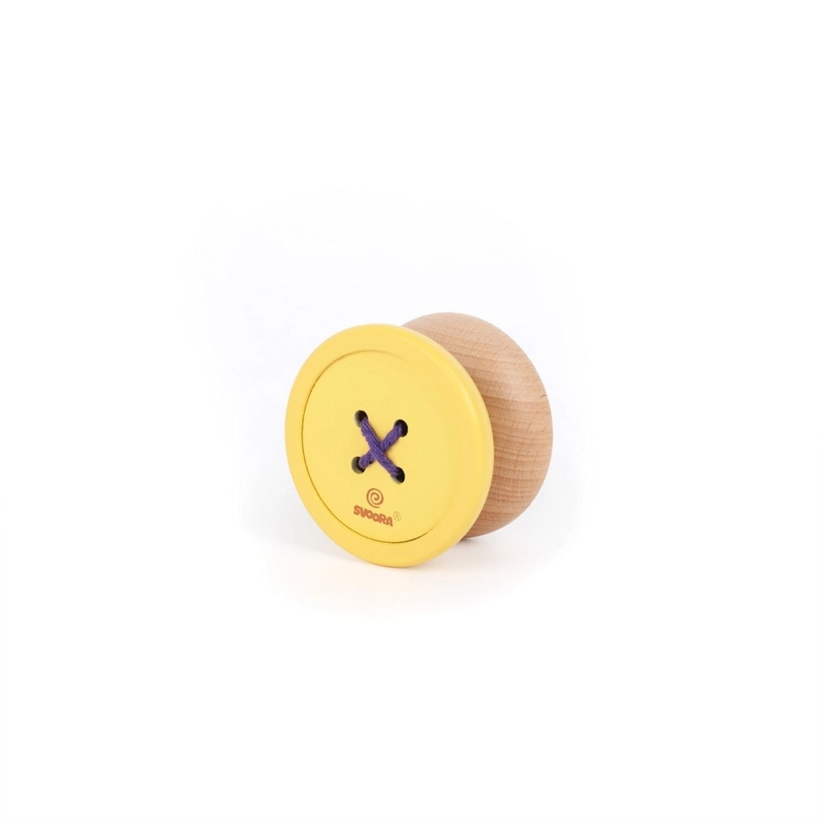 SVOORA - Holz Jojo mit Knopf Optik