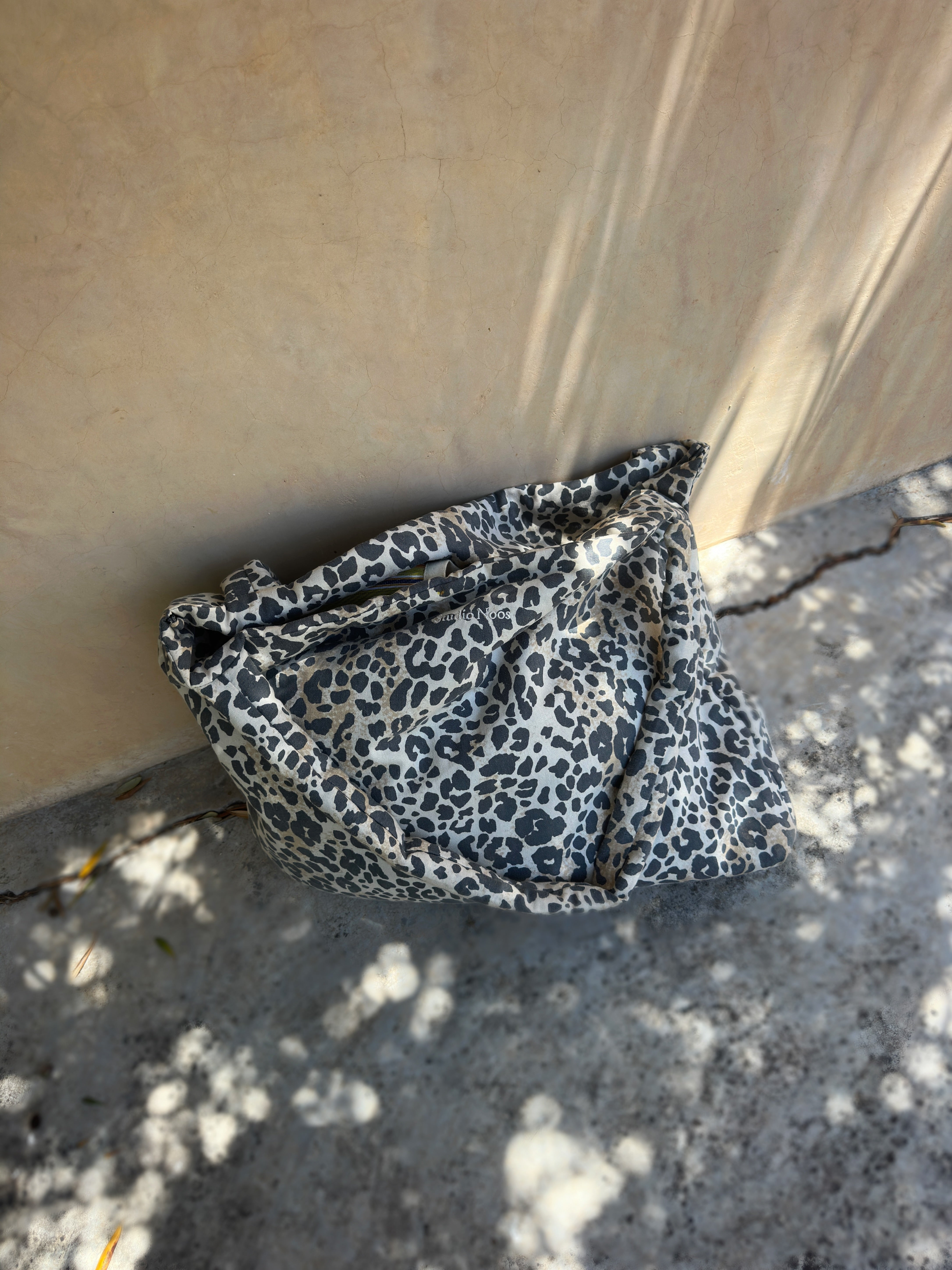 Studio Noos - Tasche Soft Cotton Leopard