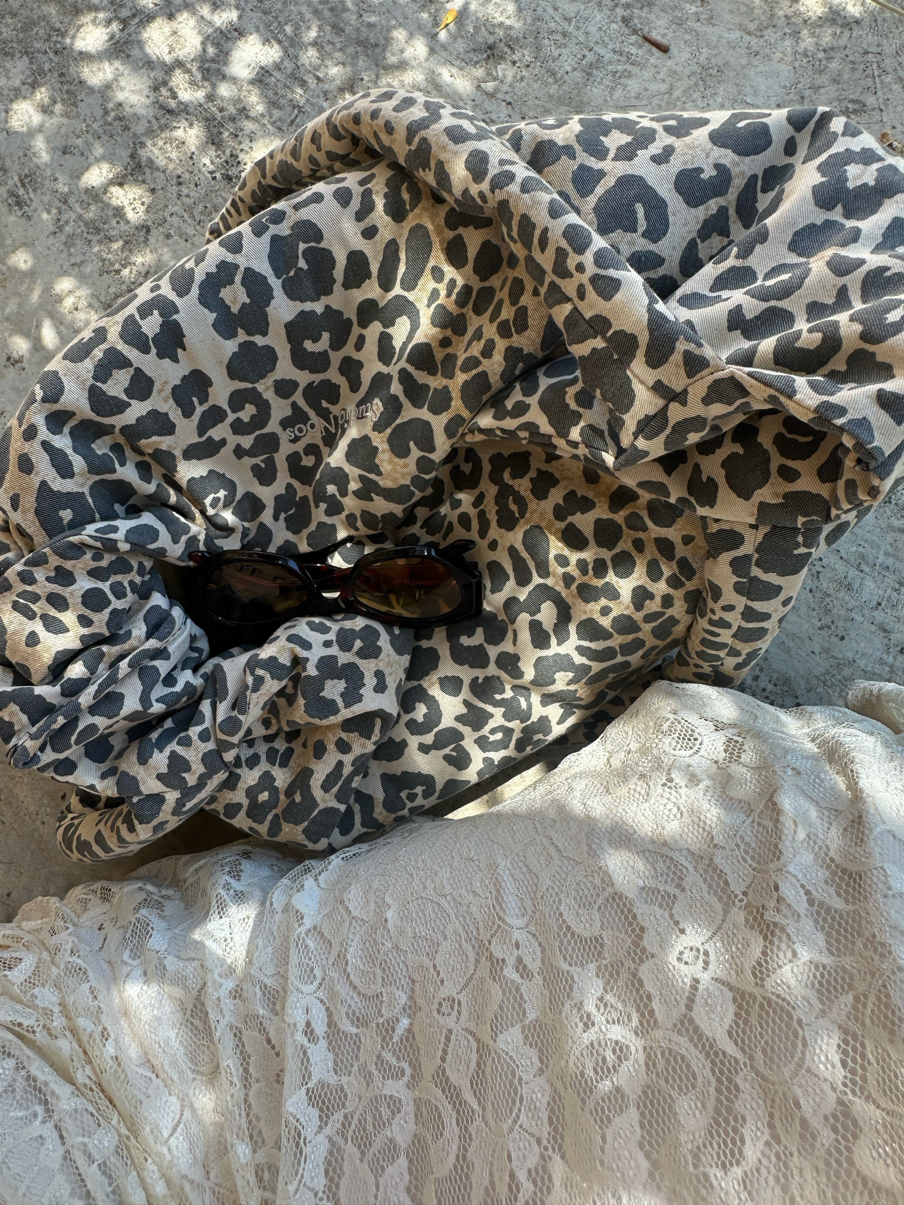 Studio Noos - Tasche Soft Cotton Leopard