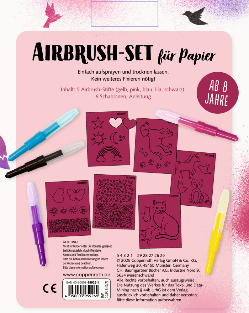Spiegelburg - Airbrush-Set für Papier