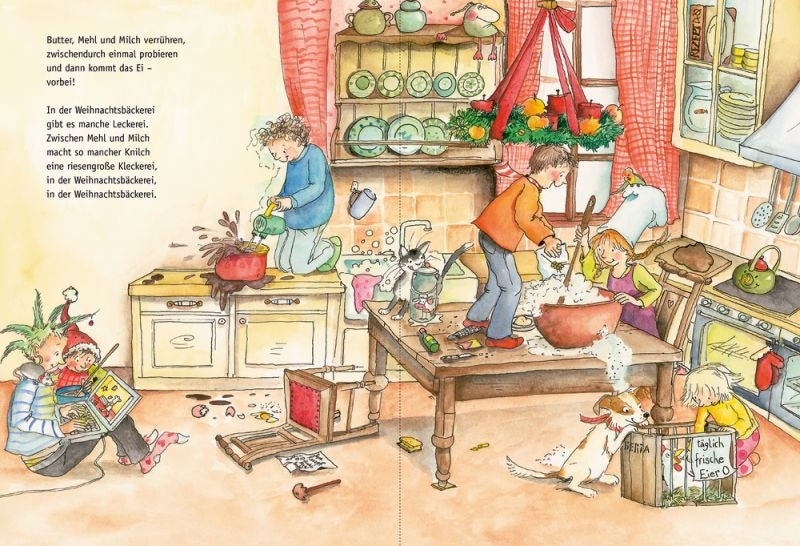 Spiegelburg - Backbuch  In der Weihnachtsbäckerei