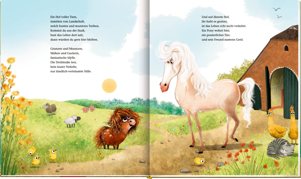 Spiegelburg - Buch: Ronny, das Pony und Gerd das Pferd