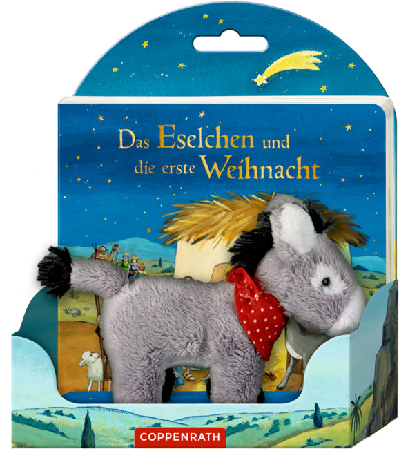 Spiegelburg - Buch mit Plüschesel