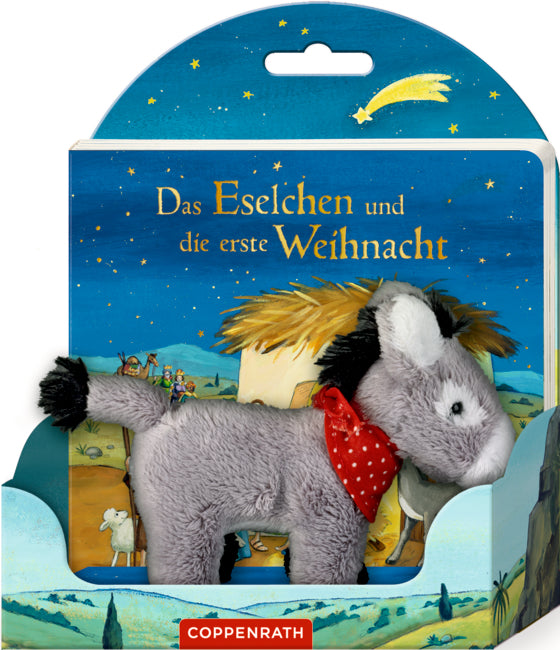 Spiegelburg - Buch mit Plüschesel
