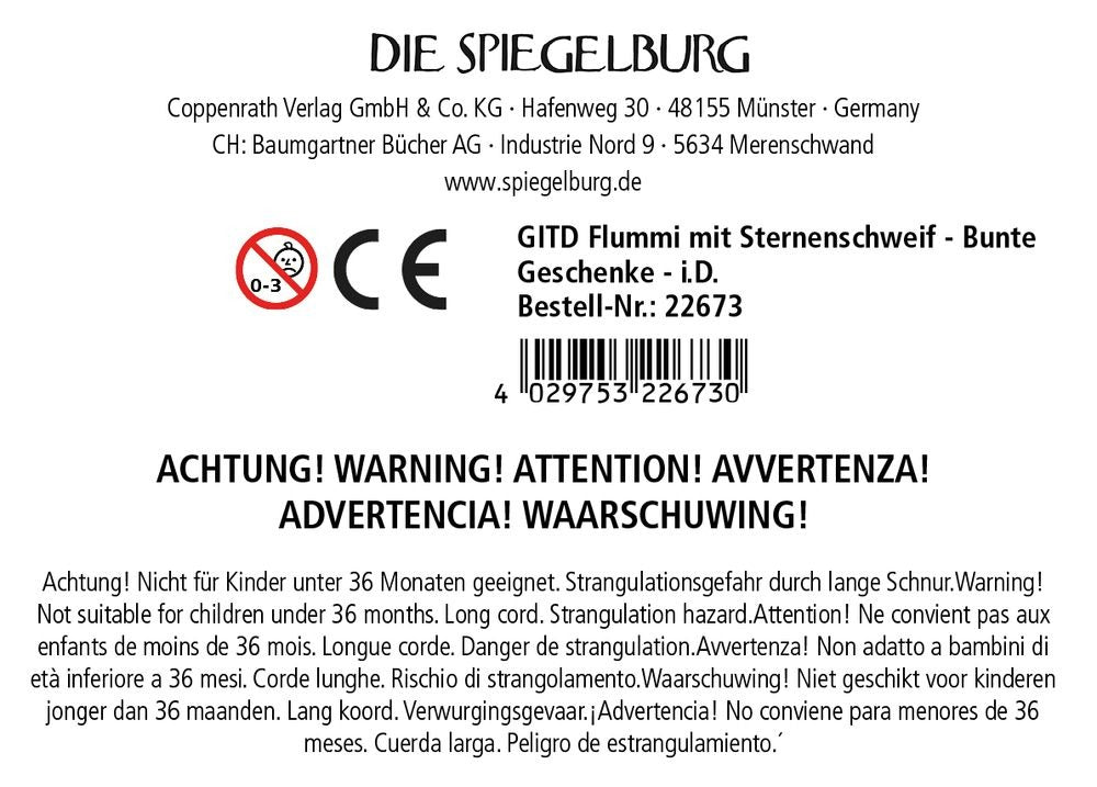Spiegelburg - Flummi mit Sternenschweif