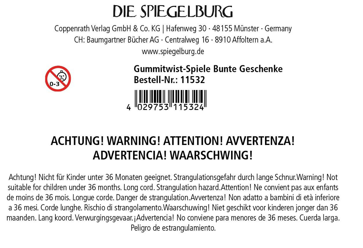 Spiegelburg - Gummitwist Spiele