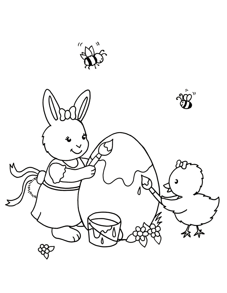 Spiegelburg - Malblock mit Glitzersteinchen: Ostern