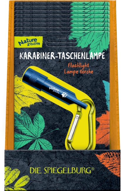 Spiegelburg - Nature Zoom: Karabiner-Taschenlampe