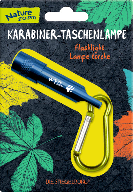 Spiegelburg - Nature Zoom: Karabiner-Taschenlampe