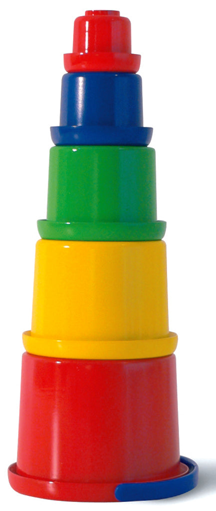 spielstabil - Stapelbecher-Set 5-tlg.