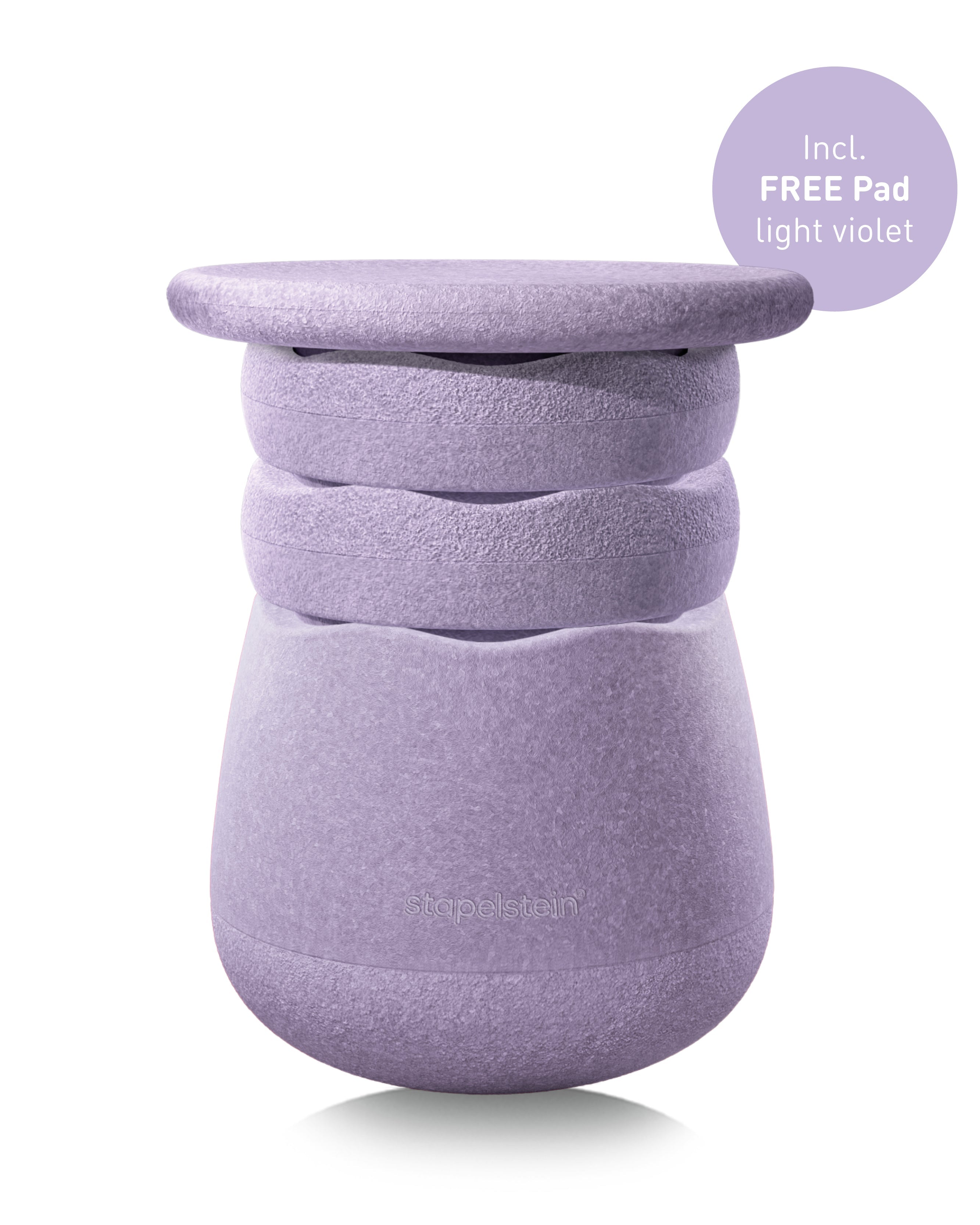Stapelstein - Dynamic all pastell violett + gratis Pad – Ansicht 1 von 3