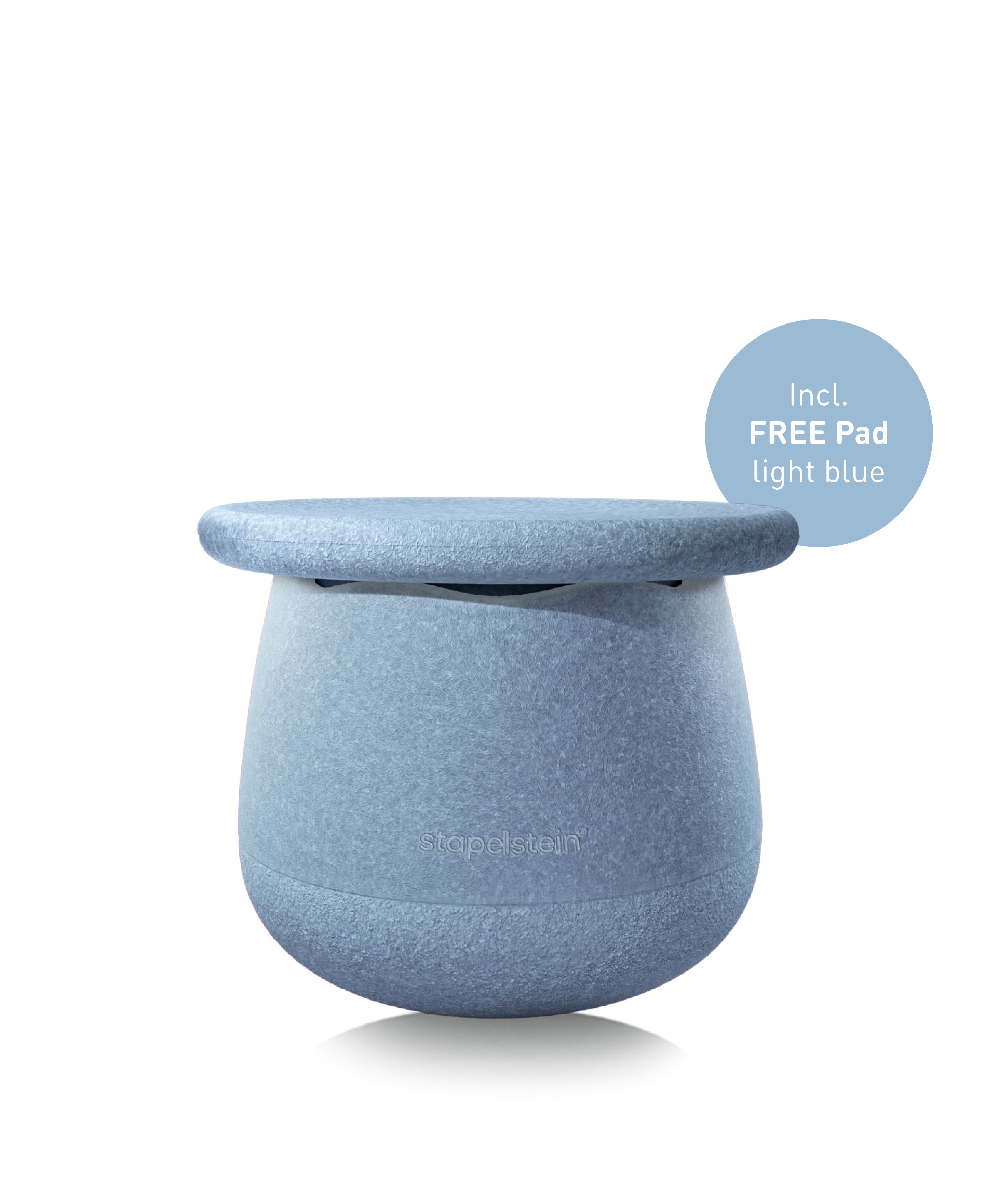 Stapelstein - Dynamic small pastell blau + gratis Pad – Ansicht 1 von 3