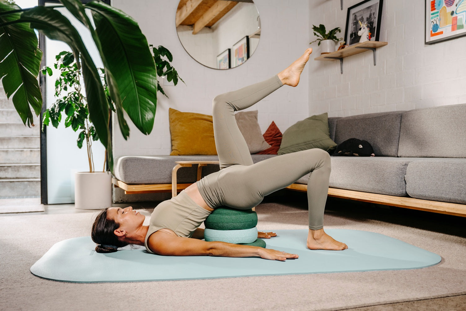 Stapelstein - Fitness Bundle greens – Ansicht 2 von 6