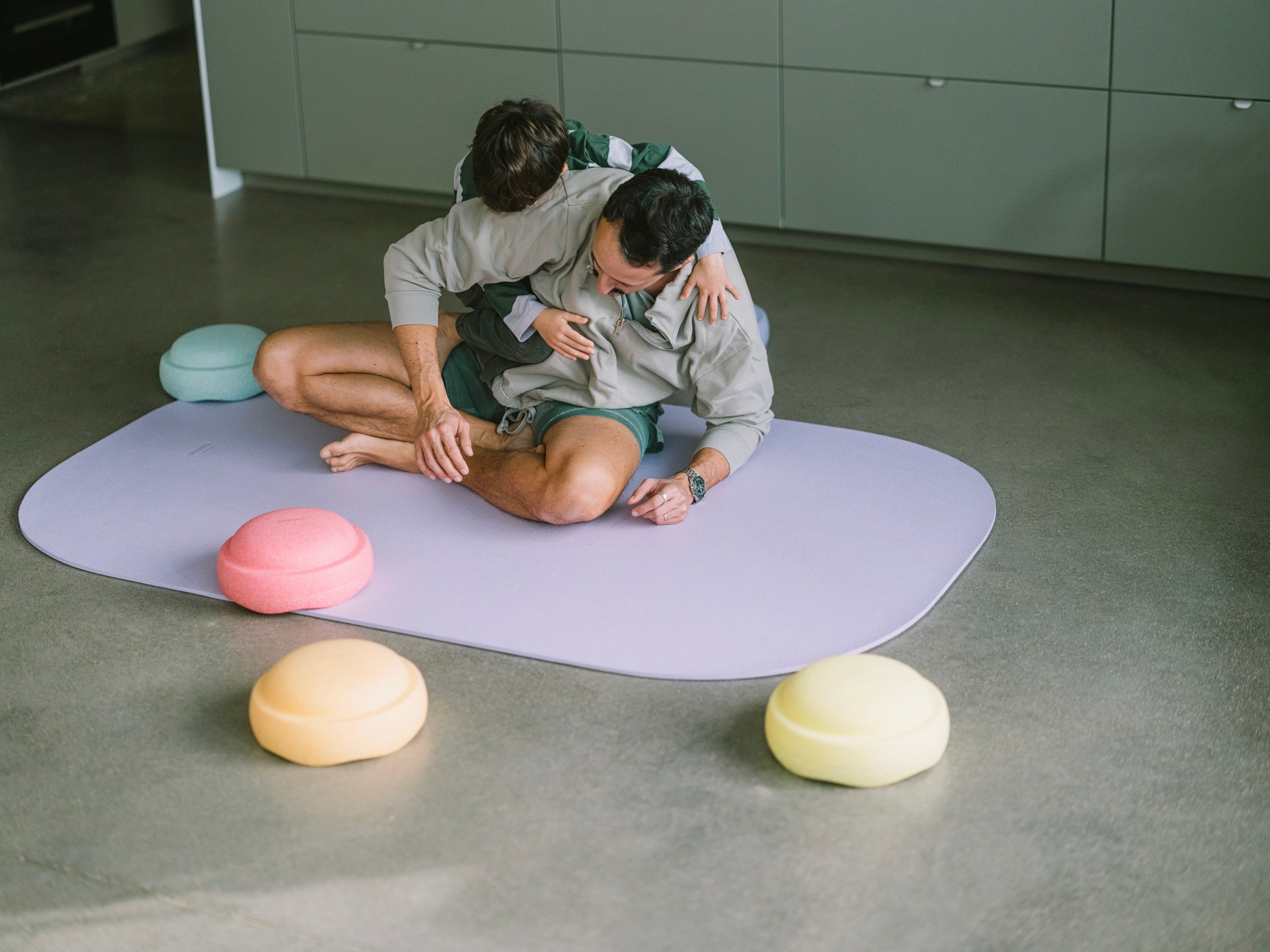 Stapelstein - Matte pastell violett
