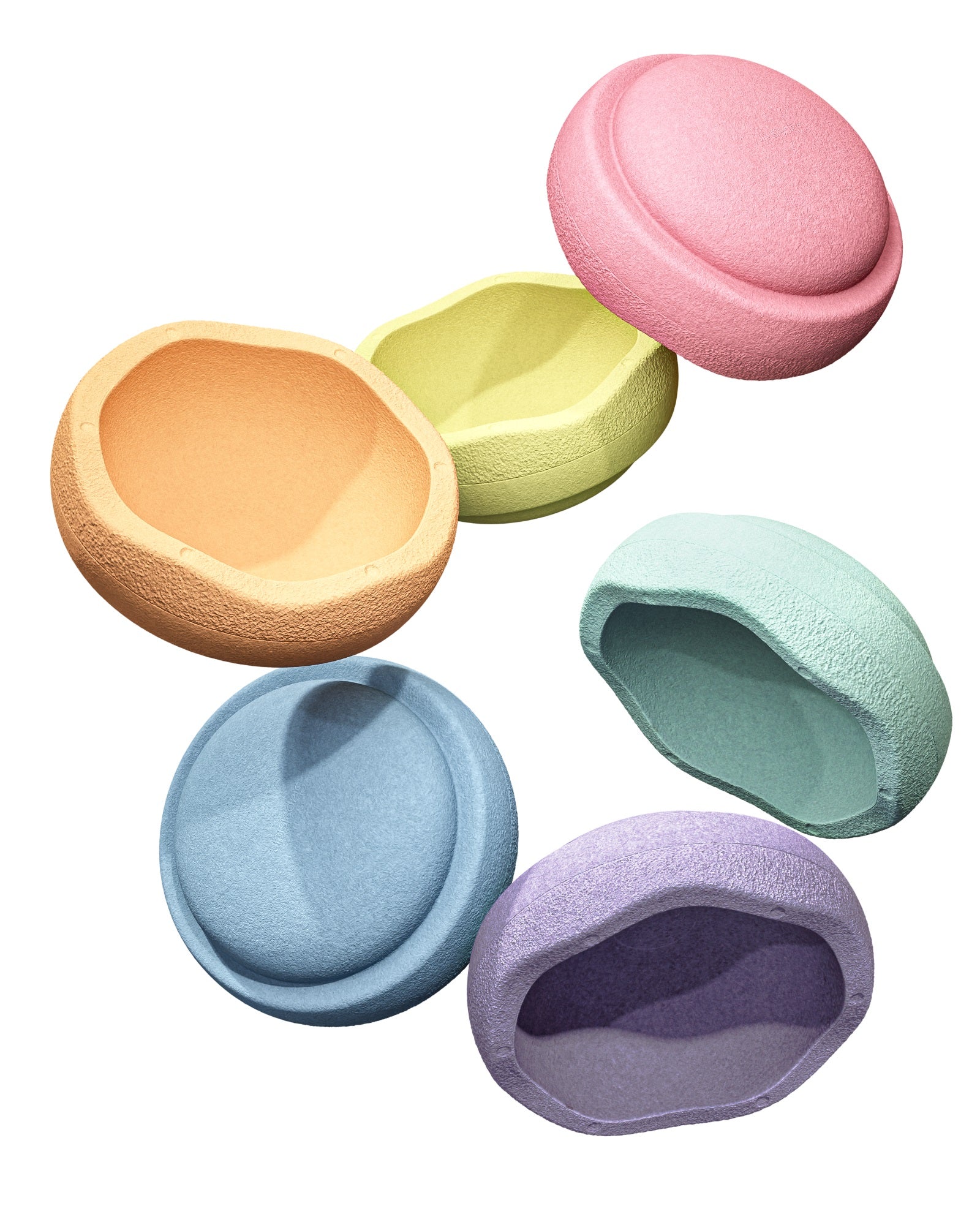 Stapelstein - Original Grow rainbow pastel – Ansicht 2 von 8