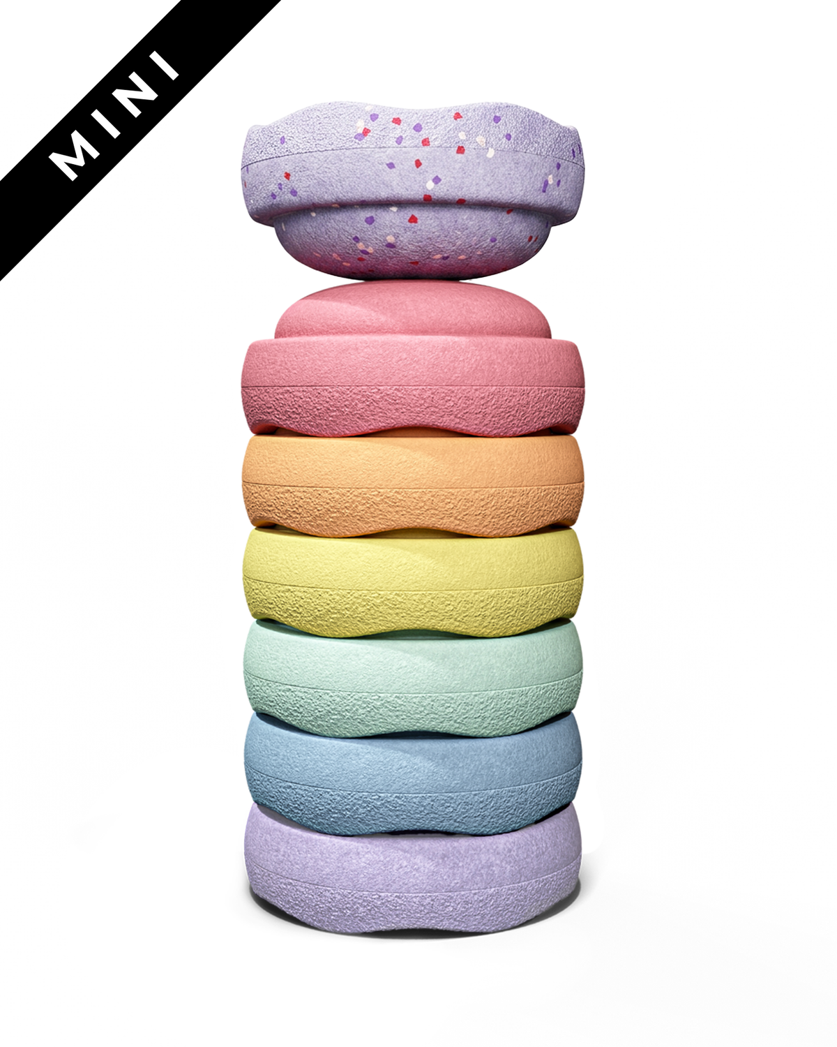 Stapelstein - Winter Special Mini rainbow pastel