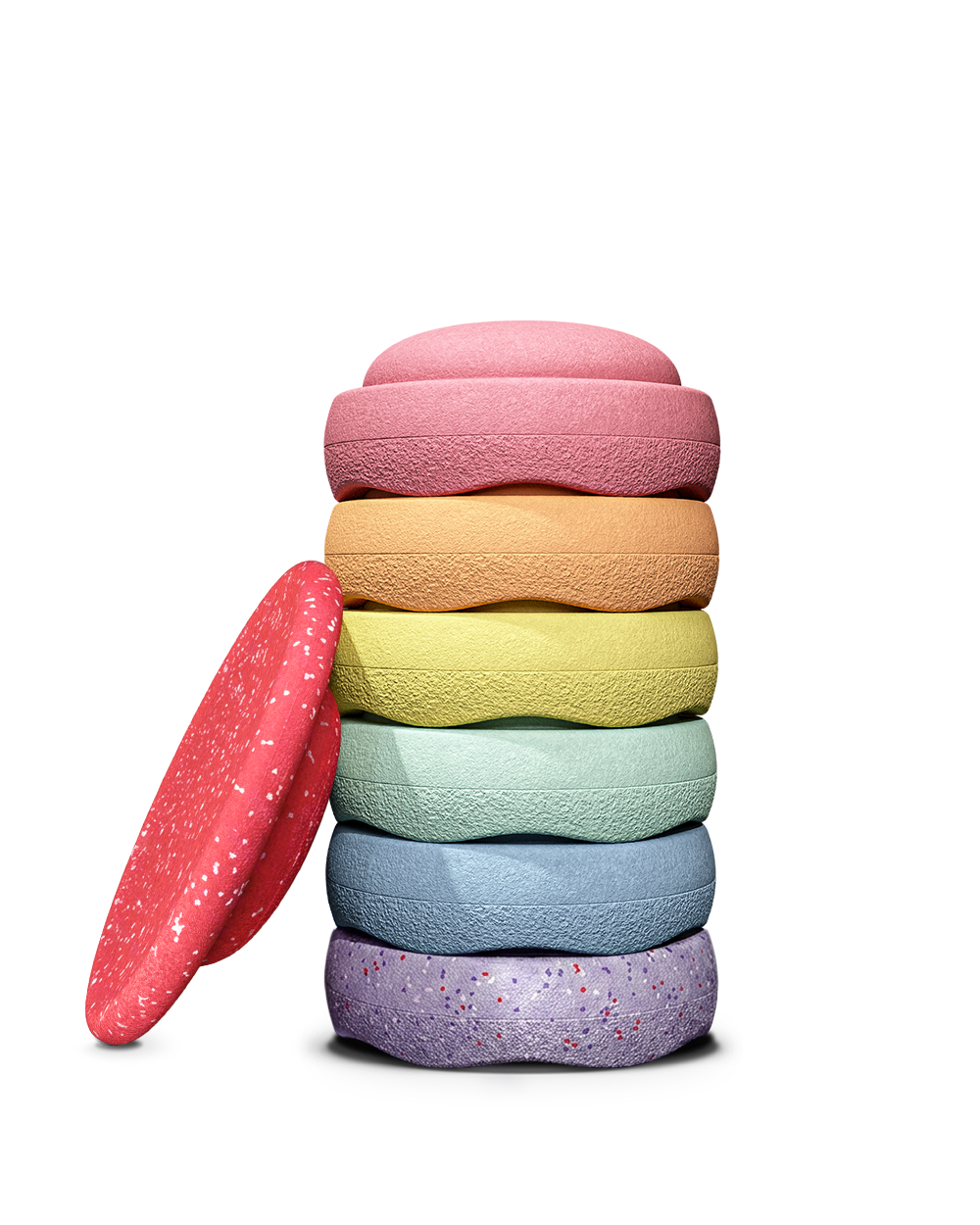 Stapelstein - Winter Special Rainbow Set pastel