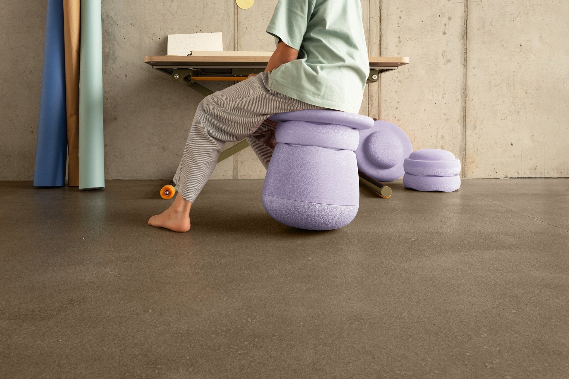 Stapelstein - Dynamic all pastell violett + gratis Pad – Ansicht 3 von 3