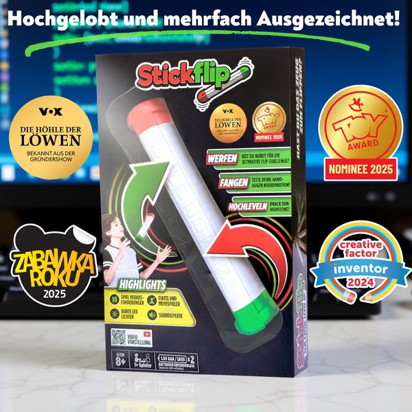 Stickflip - Interaktives Geschicklichkeitsspiel
