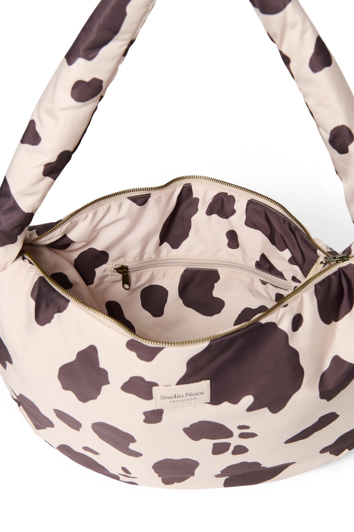 Studio Noos - Cross Body Tasche Holy Cow Puffy Brownish