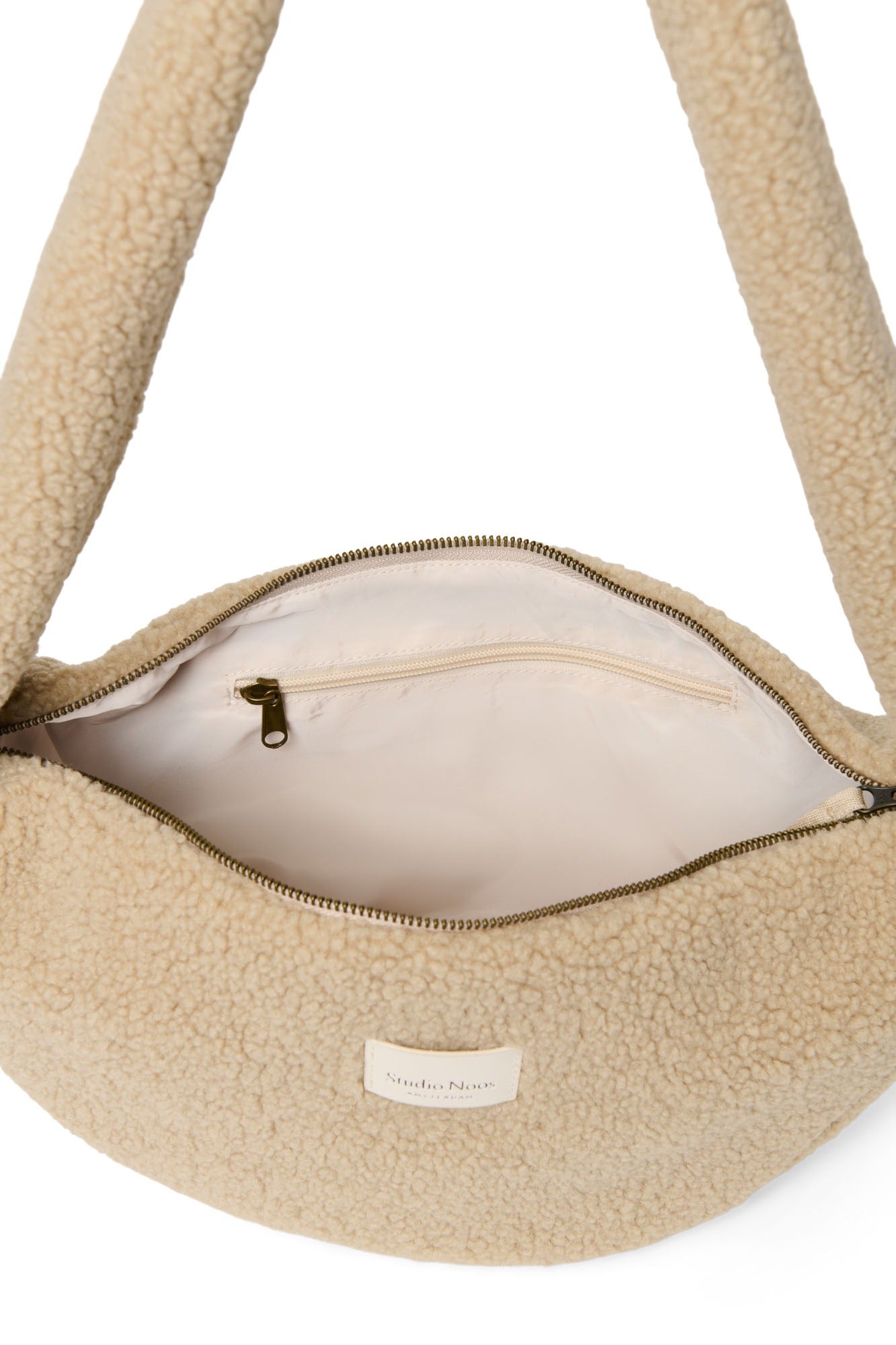 Studio Noos - Mini Cross Body Tasche Teddy Ecru