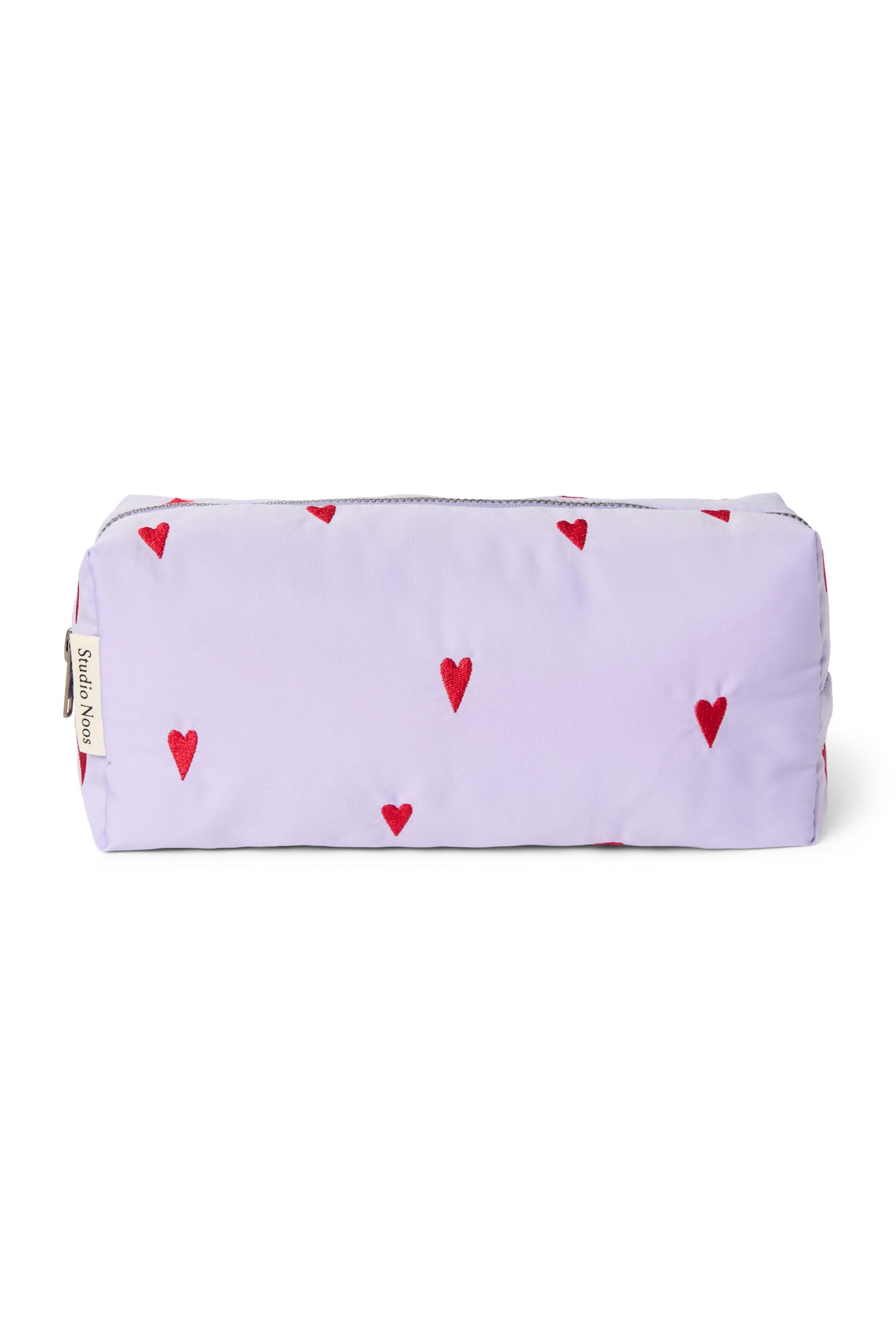 Studio Noos - Kulturbeutel Puffy Purple Hearts