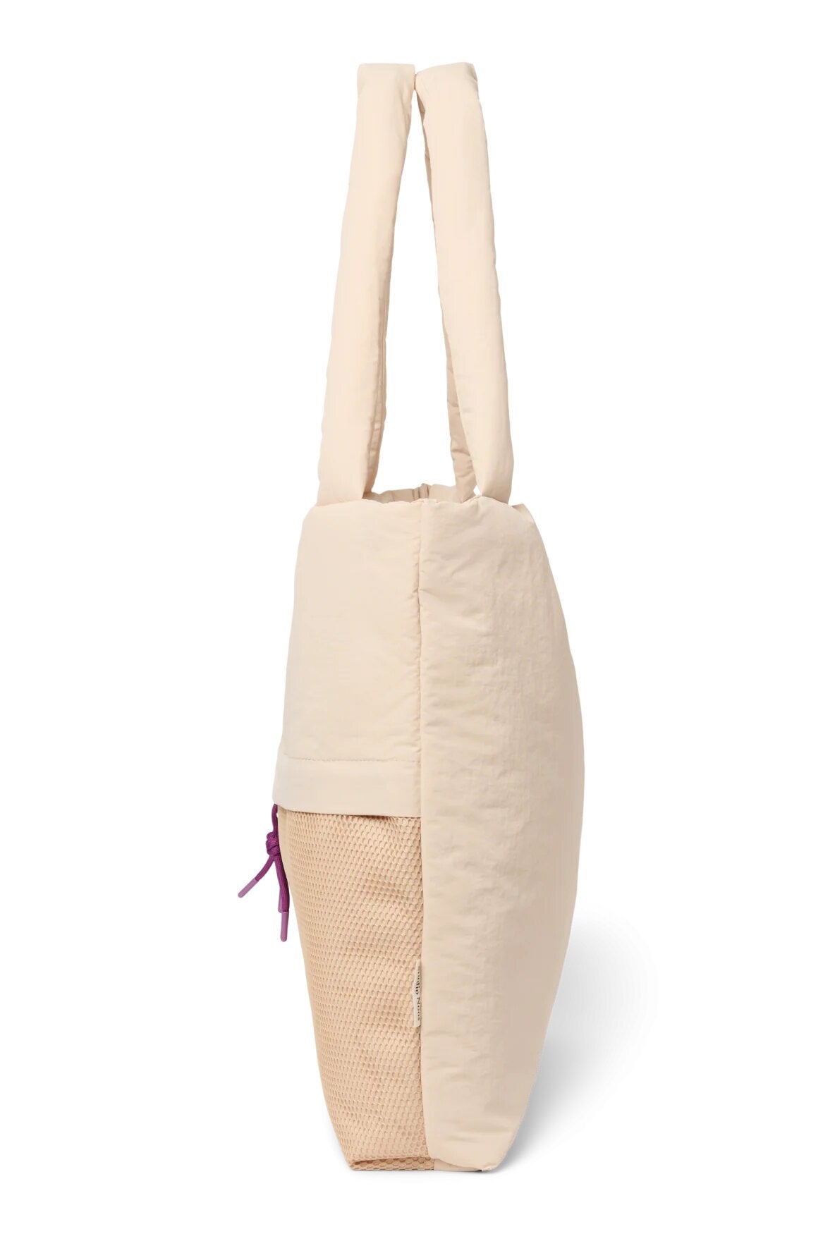 Studio Noos - Tasche Patchwork Puffy Oatmeal