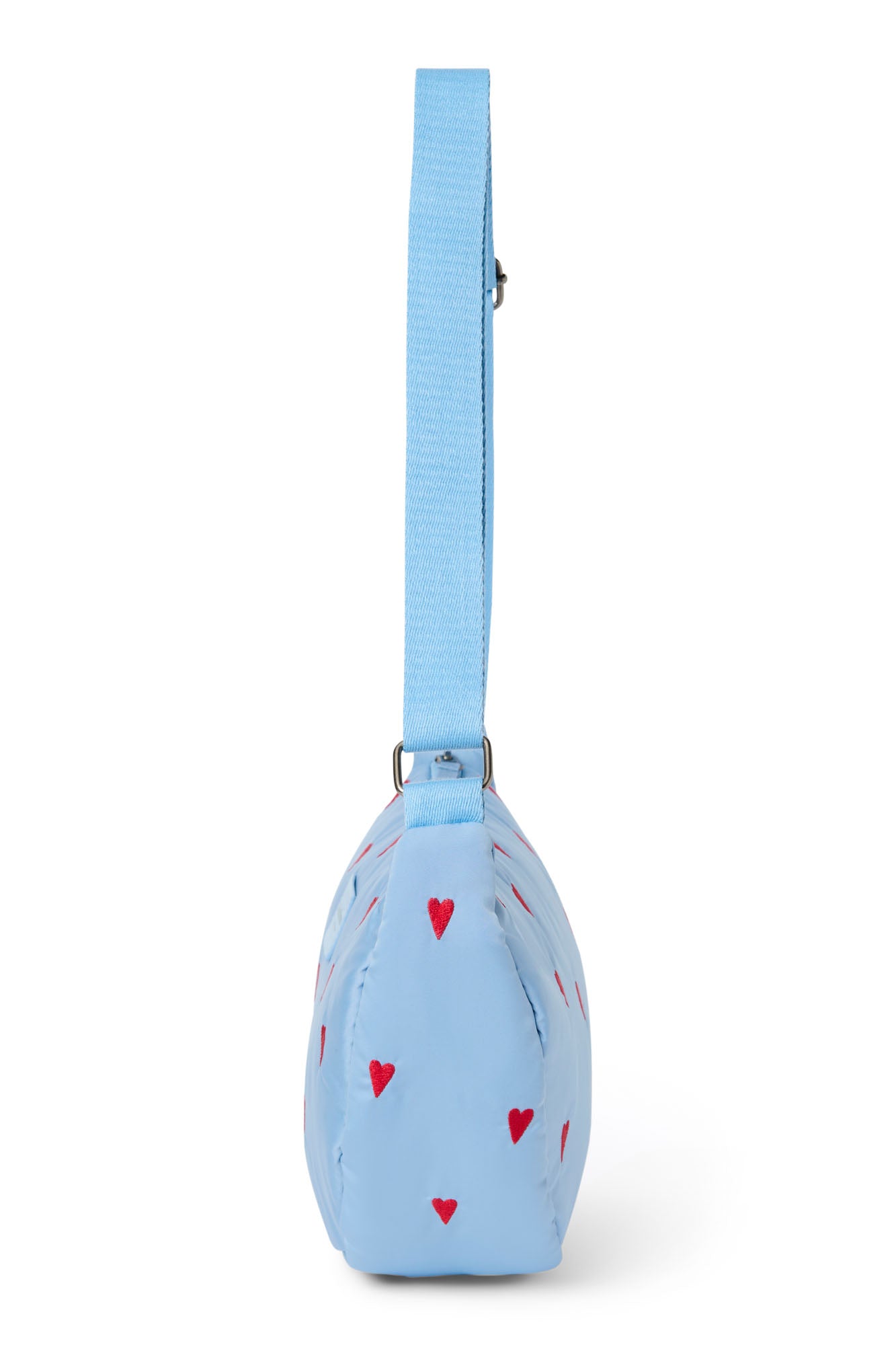 Studio Noos - Tasche Fanny Pack Puffy Light Blue Hearts