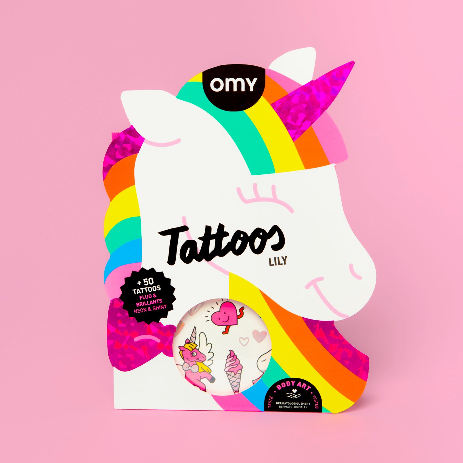 omy - Tattoos Einhorn LILY