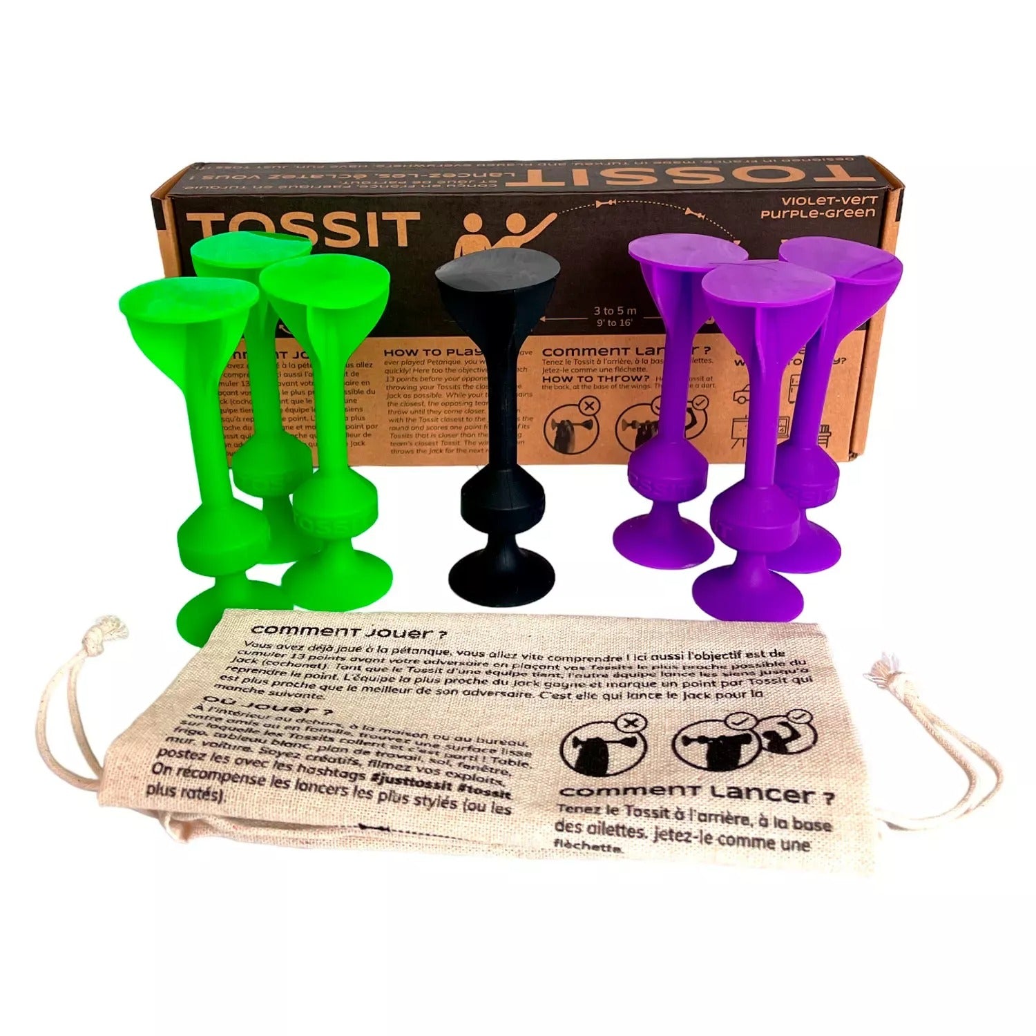 Tossit - Original Starter Pack lila/grün