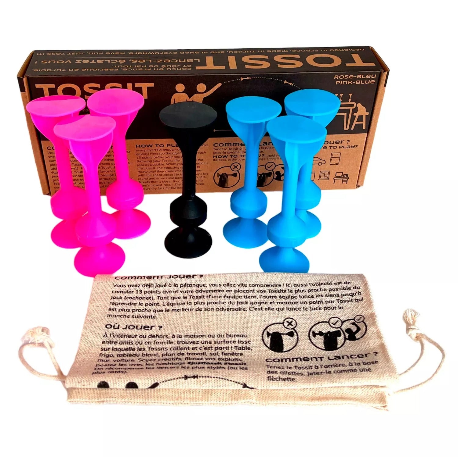 Tossit - Original Starter Pack pink/hellblau