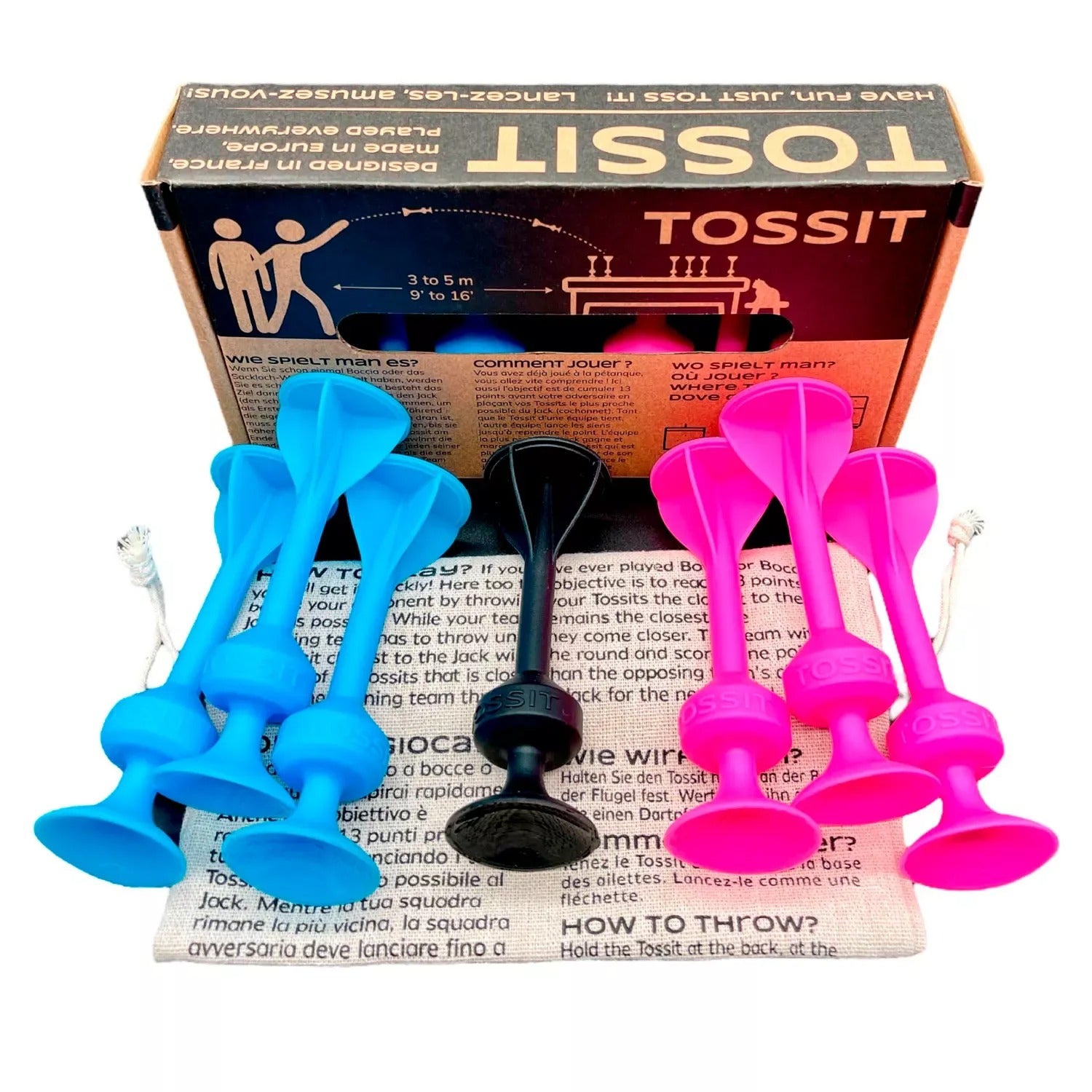 Tossit - Original Starter Pack pink/hellblau