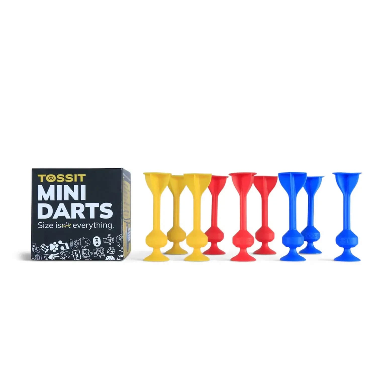 Tossit - Mini Darts red/blue/yellow