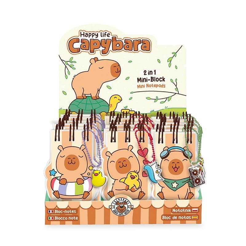 Trendhaus -  Happy Life Capybara Mini Blöckchen